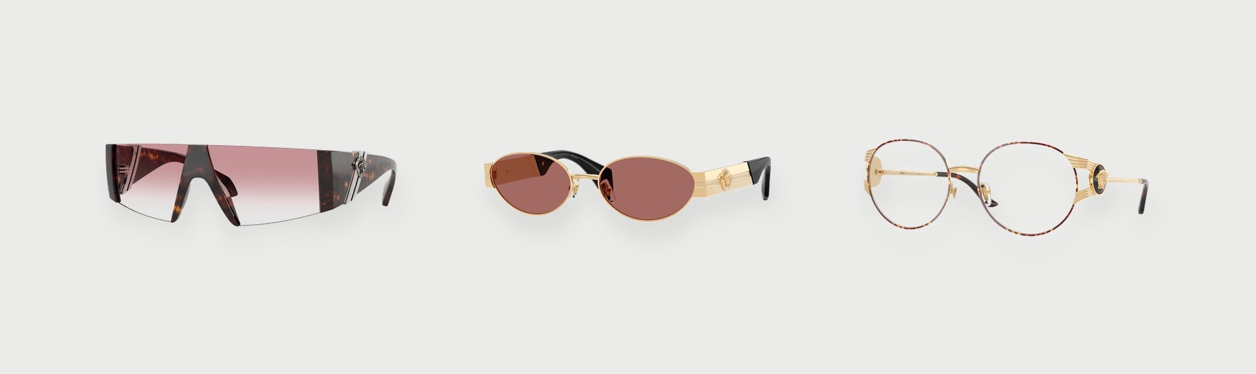 System of Versace Spring Summer 2026 eyewear frames